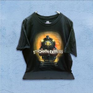 WWE  Men’s  Strowman  Express Black T-Shirt size XL